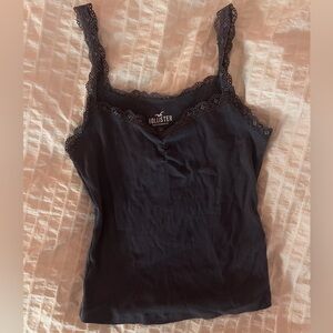 Hollister Blue Lace Camisole
